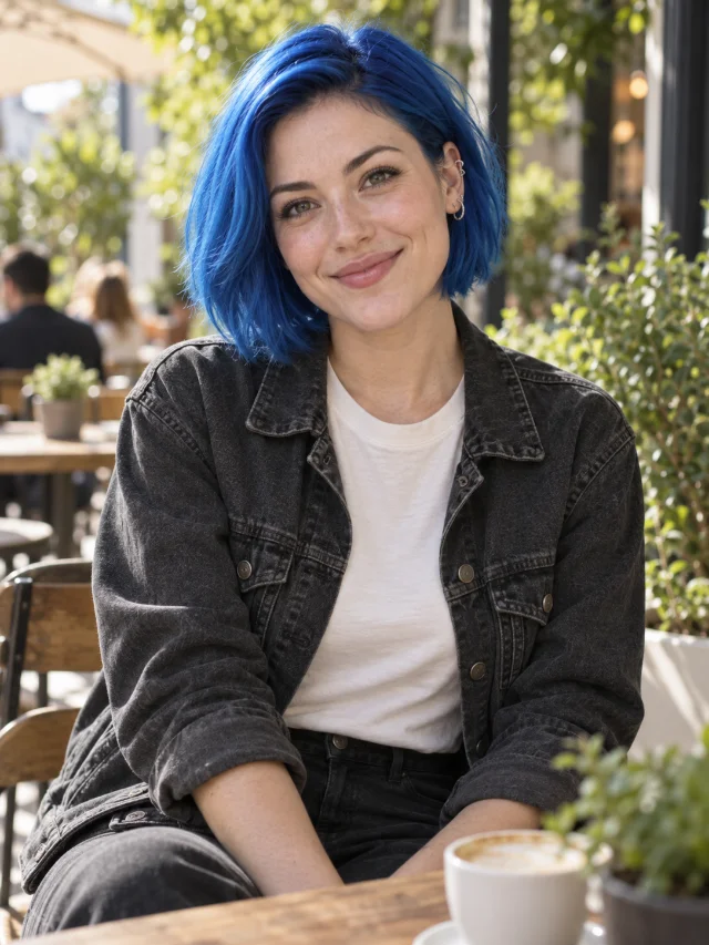 Nova, a smiling fictional adult woman, illustrated with an original AI-generated portrait.